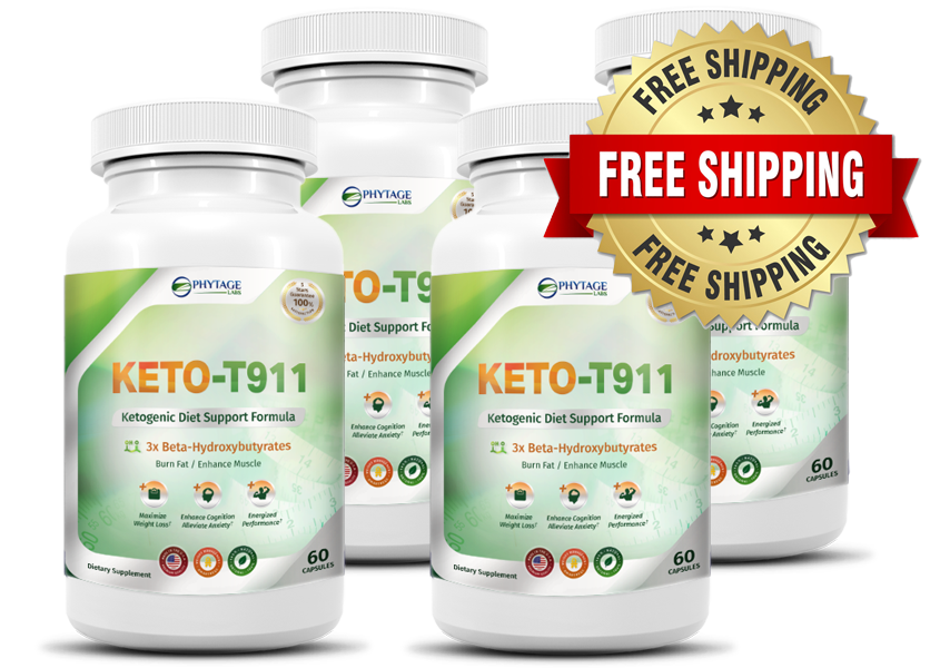 Keto T911 Dietary Supplement - Burn More Fat Quickly